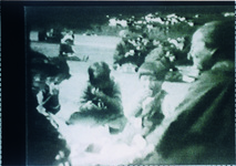 松茂尋常高等小学校　白鳥への遠足・白鳥海岸（Ｓ9～13高野勧・松茂尋常小学校校長撮影の映画ﾌｨﾙﾑ）