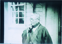 三木正三郎村長（Ｓ9～13高野勧・松茂尋常小学校校長撮影の映画ﾌｨﾙﾑ）