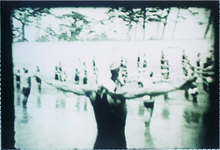 松茂尋常高等小学校　臨海学校（Ｓ9～13高野勧・松茂尋常小学校校長撮影の映画ﾌｨﾙﾑ）