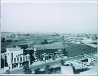 役場屋上より鳴門方面を望む