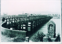 木橋の頃の広島橋（Ｓ４８に架け替え）