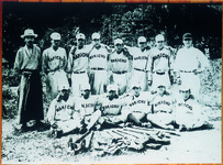 脇中　野球部（脇中校長中馬庚（Ｔ3～6）が「野球」の名称を作った）