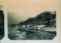 美馬高女　校舎敷地の整地工事