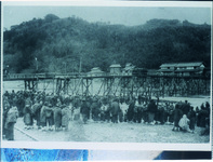 市場橋の渡り初め