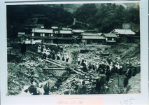 室戸台風被害の復旧にあたる佐野婦人会