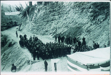 剣山開発道路（自衛隊善通寺駐屯地より道路建設に来る）