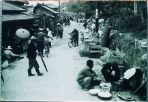 八幡神社農具市