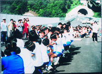 徳島道池田湖大橋完成記念綱引き大会