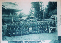 美馬高女　高越寺参詣