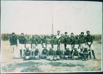 脇中　林小学校でのラグビー部合宿