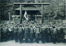 三好高女　武運長久祈願