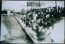 鴨島水泳場　徳島日日新聞主催　第７回県下中学水上競技大会