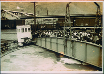 第５回三好文化祭　機関区のターンテーブルを開放