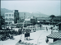 鴨島駅前広場の完成式