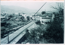 川島の国道　城山交差点