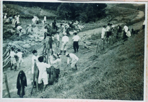 吉野川堤防補強工事