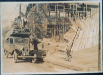 建設中の川島警察署