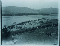 河川敷で何かの大会