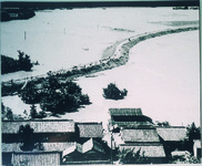 第２室戸台風被害　岩の鼻より