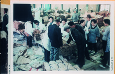 葉煙草収納風景