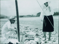 吉野川でのスナップ