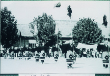 全町運動会での上蓮神水神社のおねり