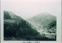 日開野より白龍山を望む