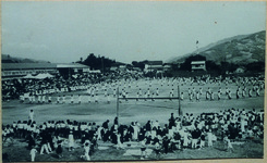 美馬町連合運動会　美馬商工グランド