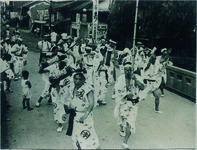 脇町の阿波踊り　四電連