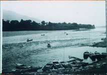 吉野川の鮎狩り（大谷川口）