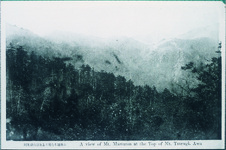 剣山山頂より見たる円笹山