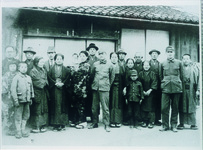 入営兵士を送る