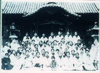 香美西地区国防婦人会の出征兵士武運長久祈願