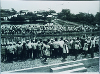 市場町民プールの完成