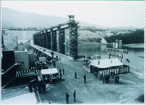 池田ダム竣工式