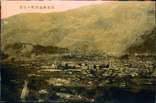 池田町全景（鉄道開通後）