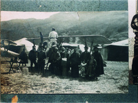 吉野川の水上飛行機