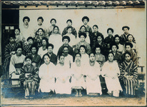 芝生村女子割烹実習