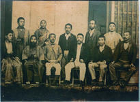 高磯山崩落の視察に訪れた県知事