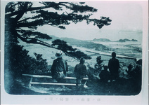 津乃峰山より答島を望む