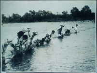 那賀川　瀬張り網漁