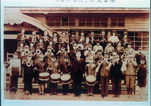 長生町国民学校鼓笛隊