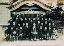 室戸台風で由岐小学校が倒壊。般若寺で授業をした。