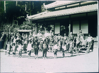 農繁期託児所　中山地福院において