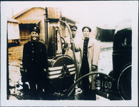 ガソリン給油中