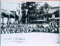 満期記念　出征見送りか