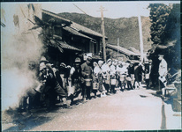 牟岐軍防空組合下町第２組、総出の防空演習