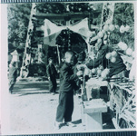 吉野神社の秋祭り　出店