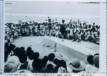 水着ショー（海水浴場にて）