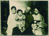 喜田貞吉博士と家族